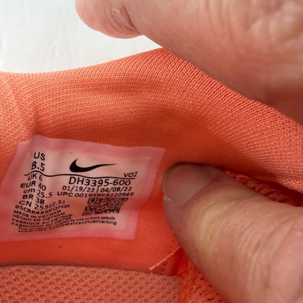 Nike Women's SuperRep Cycle 2 Next Nature Crimson Orange Cycling Shoes - Picture 7 of 13